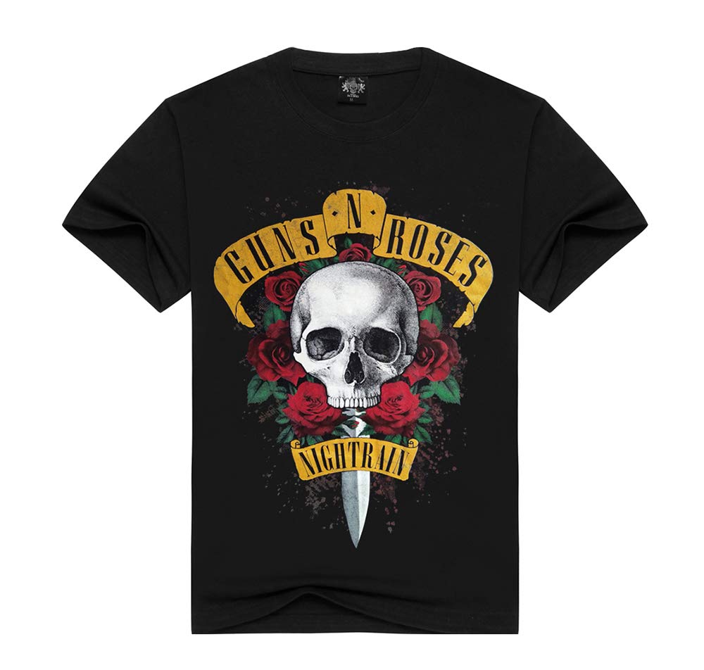 Womens Punk Shirt Alien Skull Printed Summer T Shirts Tees Tops Gothic Clothing for Women