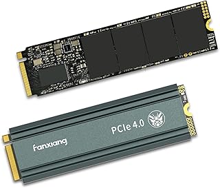 fanxiang S660 2TB PCIe Gen4 NVMe M.2 SSD Internal Solid State Drive - with Heatsink, Dynamic SLC Cache, Up to 5000MB/s, Compatible with PS5, Laptop, PC Desktop