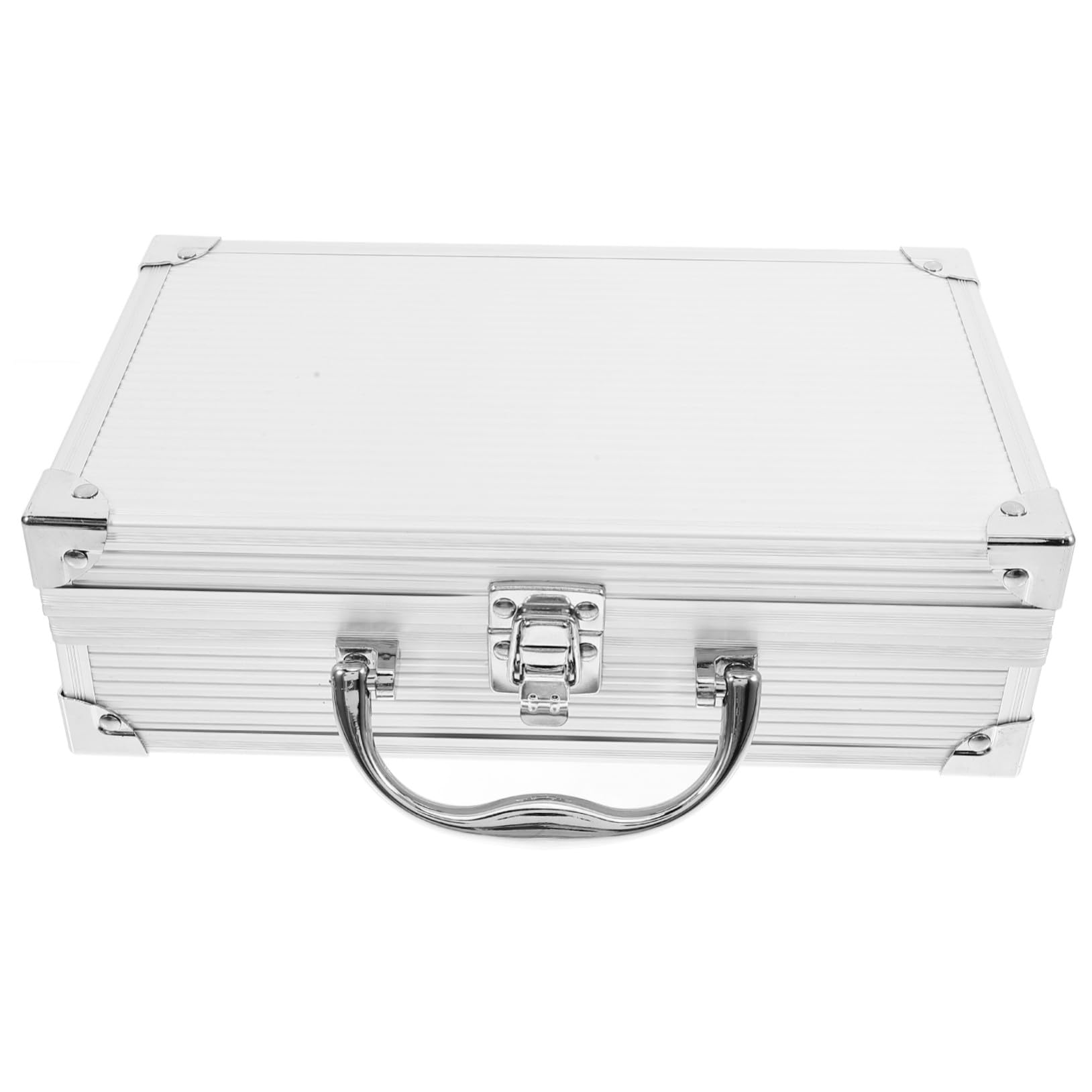 Homoyoyo Cassetta Portautensili in Lega di Alluminio Organizer Portatile per Attrezzi Valigia Robusta per Uso da Viaggio Contenitore Multiuso per Trasporto