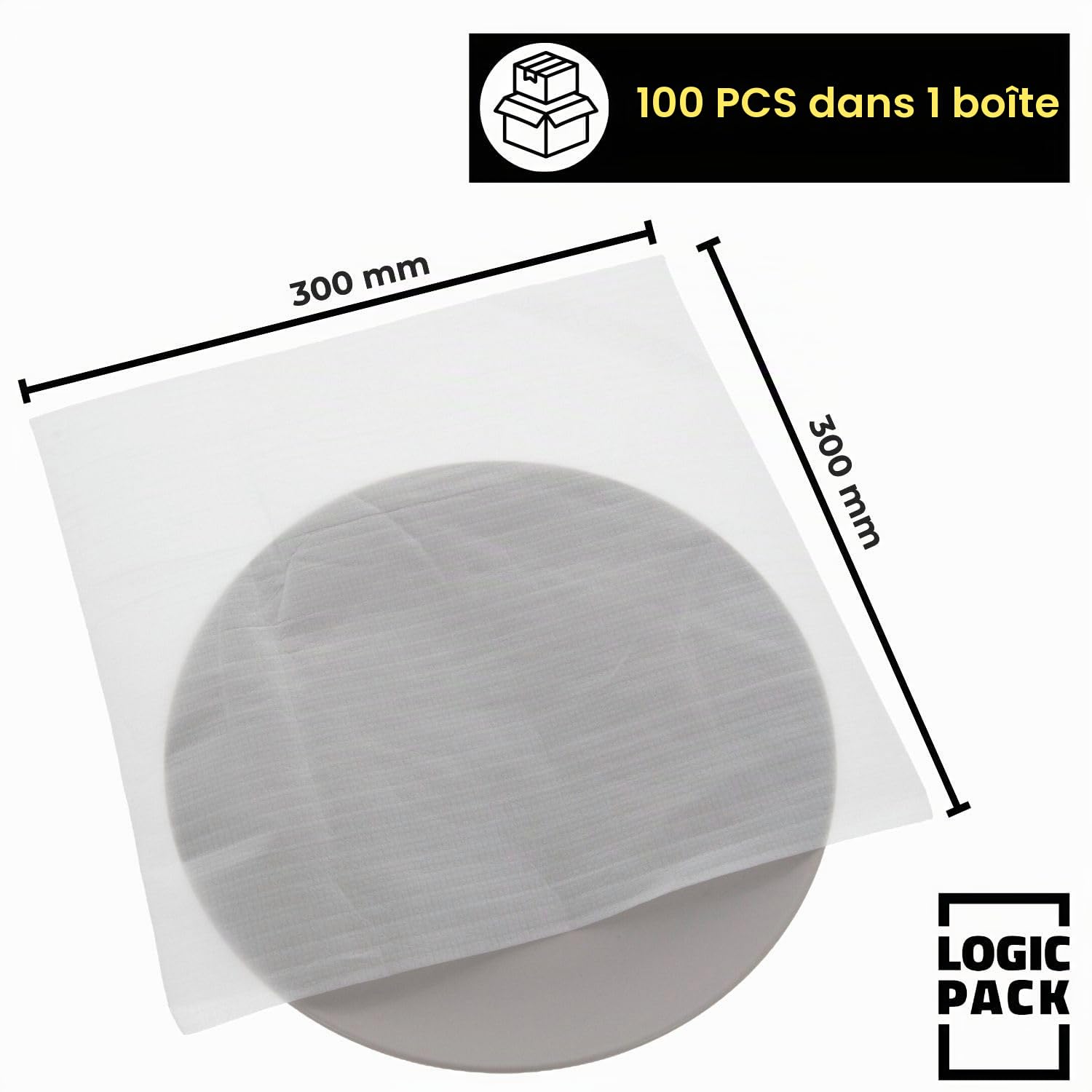 100 pièce Demenagement Feuilles Mousse Papier Bulle Déménagement pour Cartons Déménagement Vaisselle Plats Assiettes Verres Emballage 300 mm x 300 mm x 1 mm (Sac)