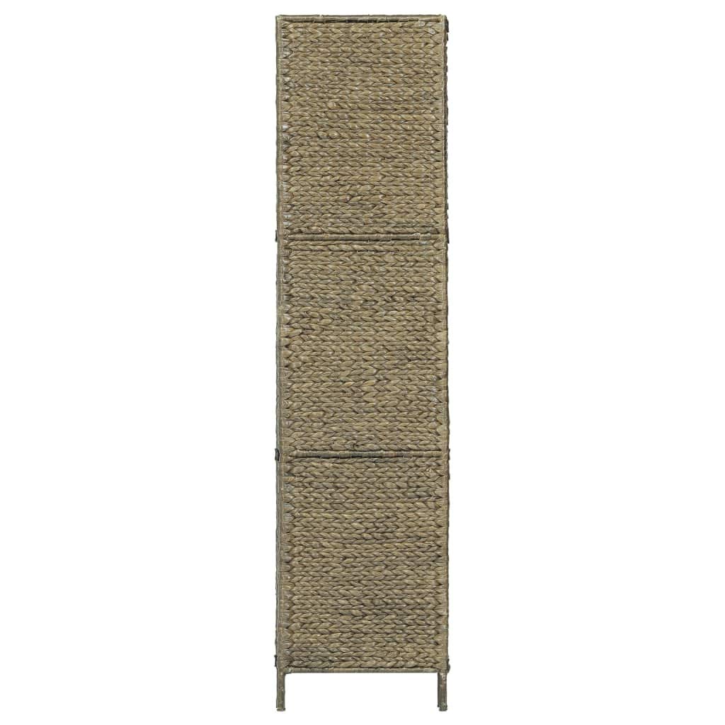 3-panelowy parawan 116x160 cm hiacynt wodny brązowy