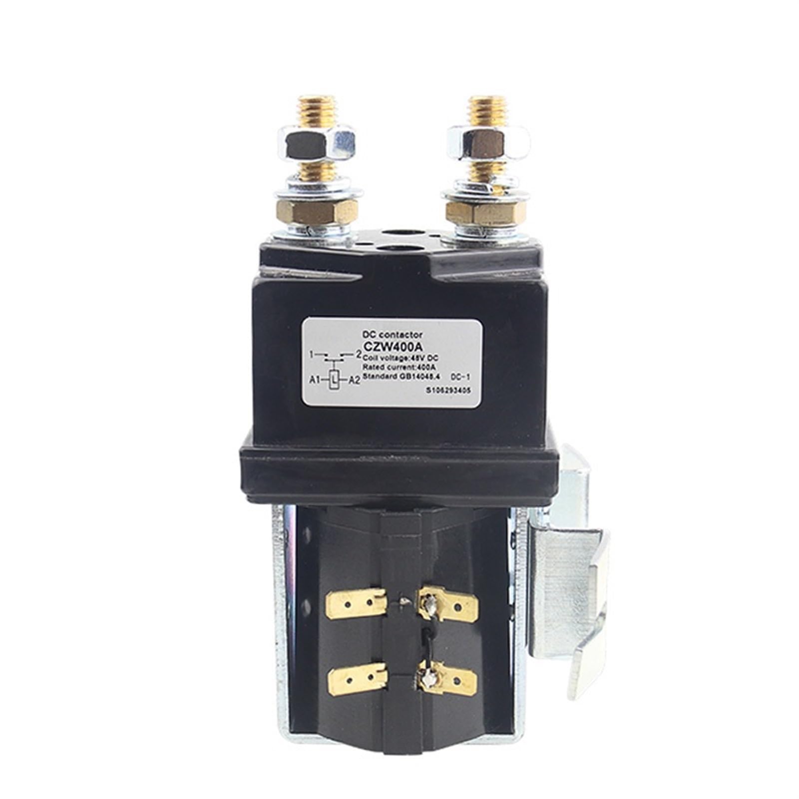 YFHGULBTK CZW400A DC Contactor Normally Open for Construction Machinery telecommunication Equipment 12V 24V 36V 48V 60V 72V(36v)