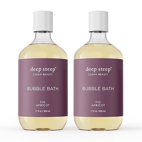 Miniatura 18 de Deep Steep Baño de burbujas, manzanilla lavanda, 17 onzas (paquete de 2) – Remojo calmante con manteca de karité, aceite de argán, aloe vera