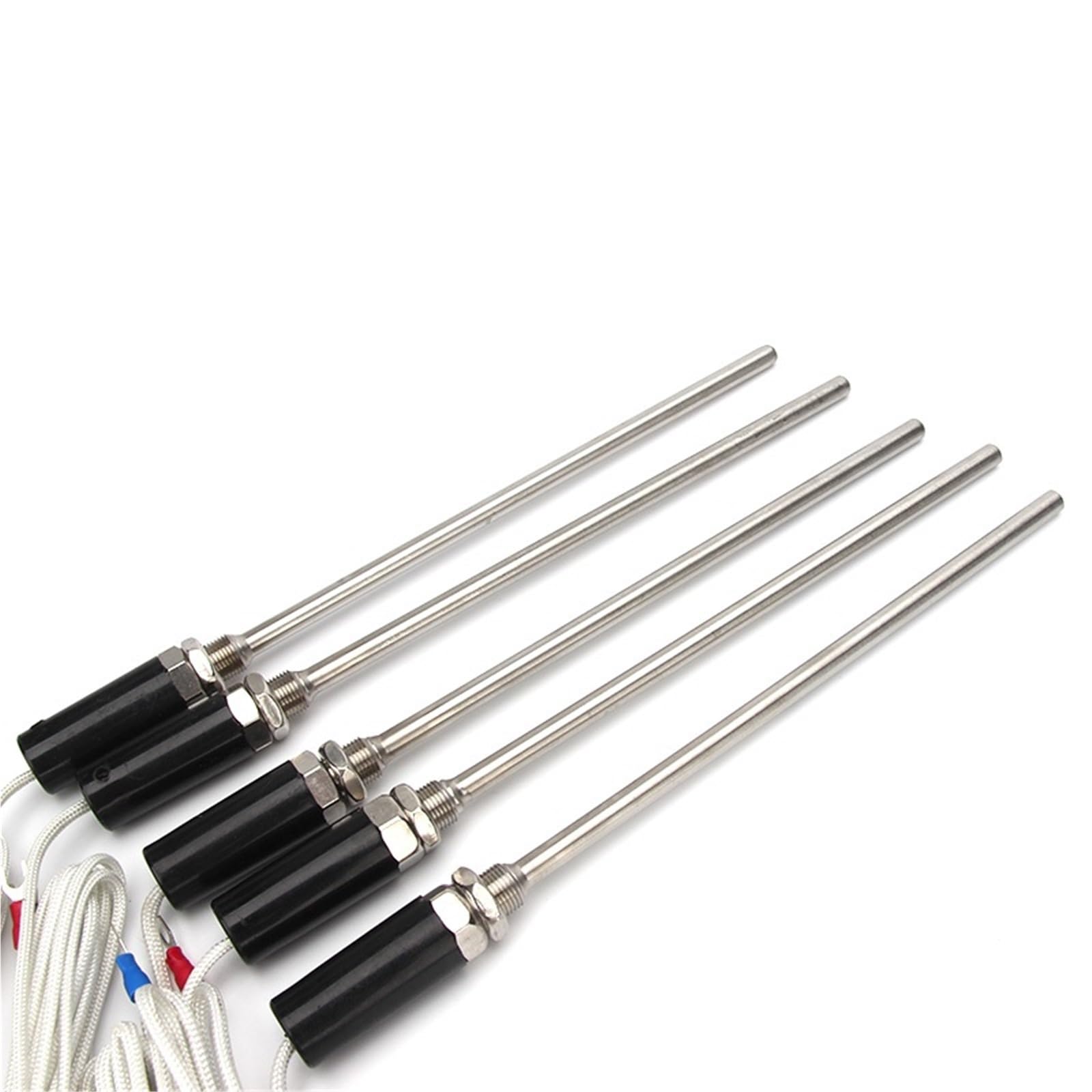 Sensor de temperatura tipo K con rosca M12 y sonda termopar de 200mm 7