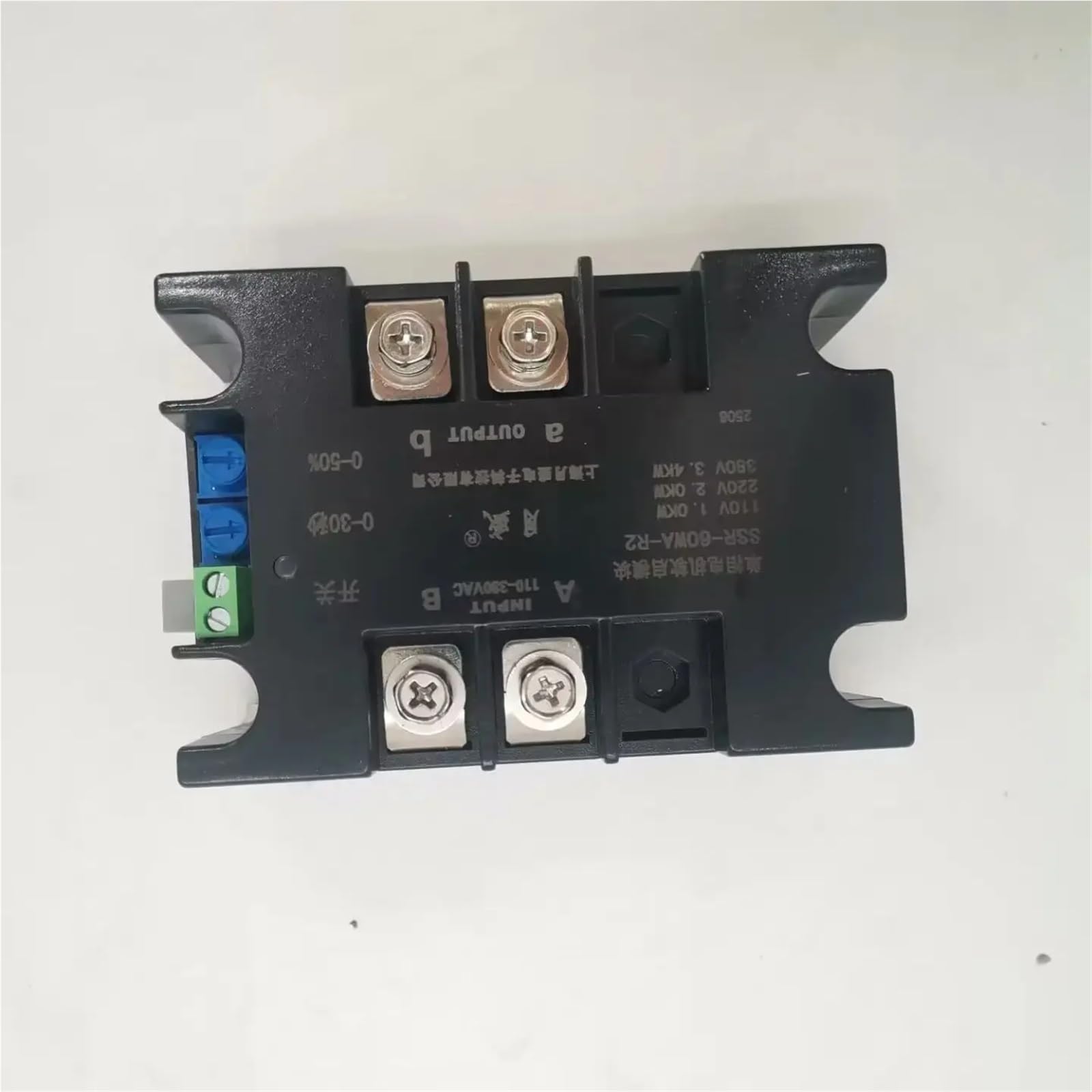 220V Einphasenmotor Sanftstarter für Wasserpumpe, Bandförderer und Gebläse, Modell R1 R2, 1kW, 2kW, 4kW, 6kW und 8kW.(SSR-100WA-R2(4KW))