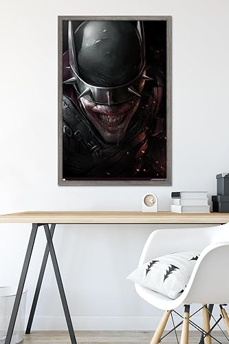 Miniatura 33 de Trends International DC Comics - Póster de pared con cara de Batman Who Laughs, 22.375 x 34 pulgadas, versión enmarcada en negro Versión con marco
