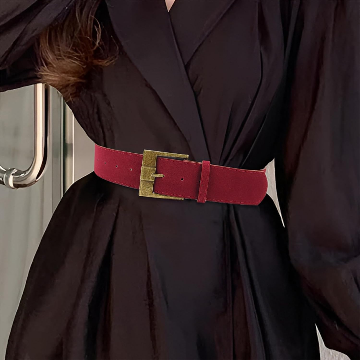 Women Trendy Suedes Belt Fashionable Styles Waistband Everyday Wear Waist Belt For Modern Women