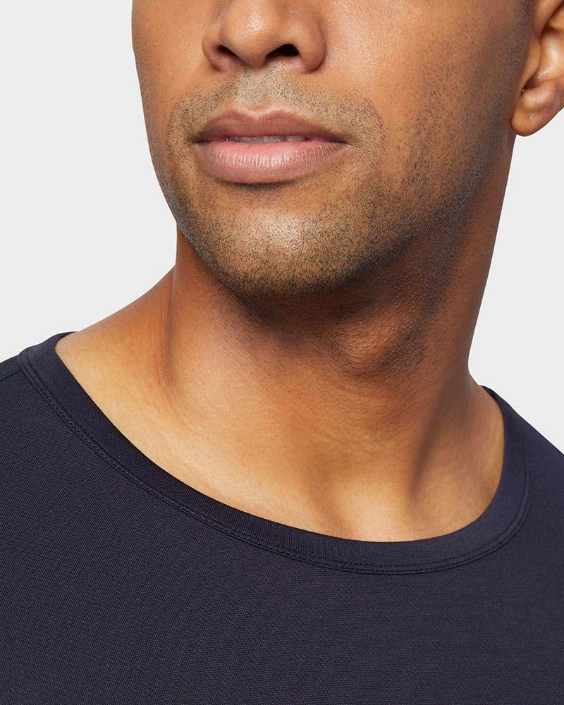 32 Degrees Heat - Camiseta térmica de manga larga con cuello redondo para hombre