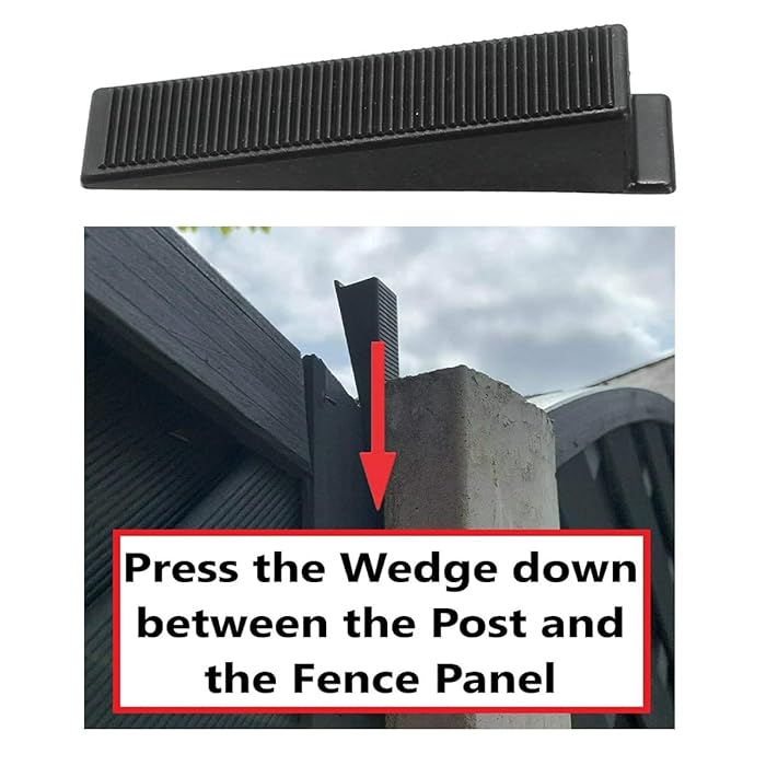 Buy Tape Tech Fence Panel Wedges (20 Pack) Fence Panel Noise Stoppers