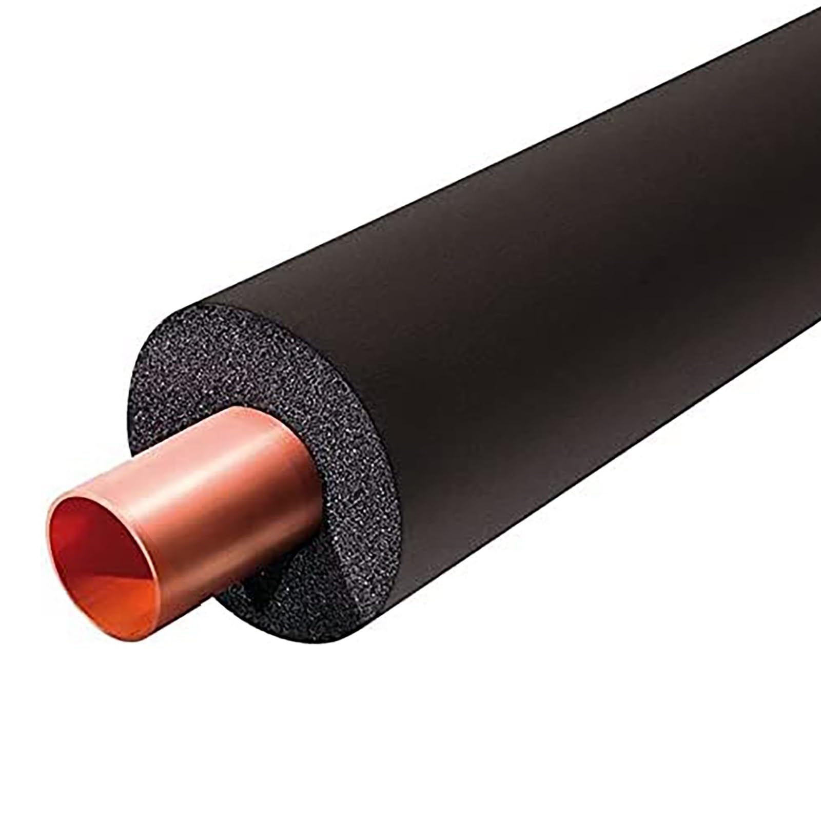 Pijp Isolatie Buis 6/13/16/20/25/32/43/50/63/76/90/110mm Binnendiameter Schuim Buis Isolatie voor 9/15/20mm Dikwandige Pijpen voor Winter Water Tubing (Size : ID20xT20mmxL1.8m