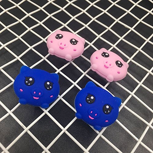 4pcs Cute Pigs Tennis Damper Shock Absorber to Reduce Tenis Racquet
