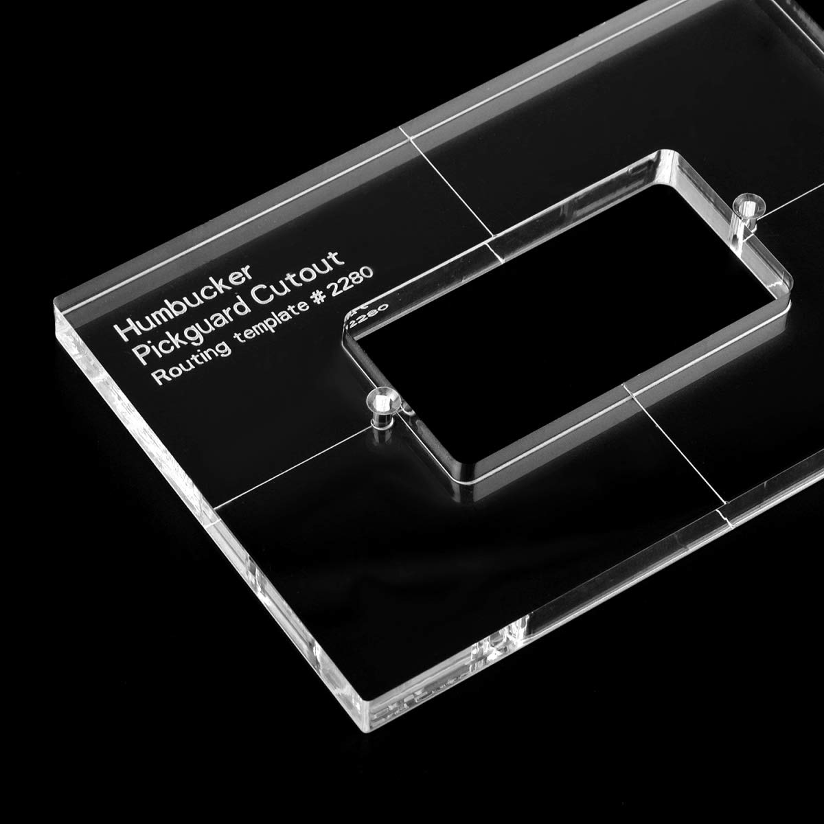 Amazon.co.jp: Musiclily Pro ハムバッカーピックアップ加工用アクリル