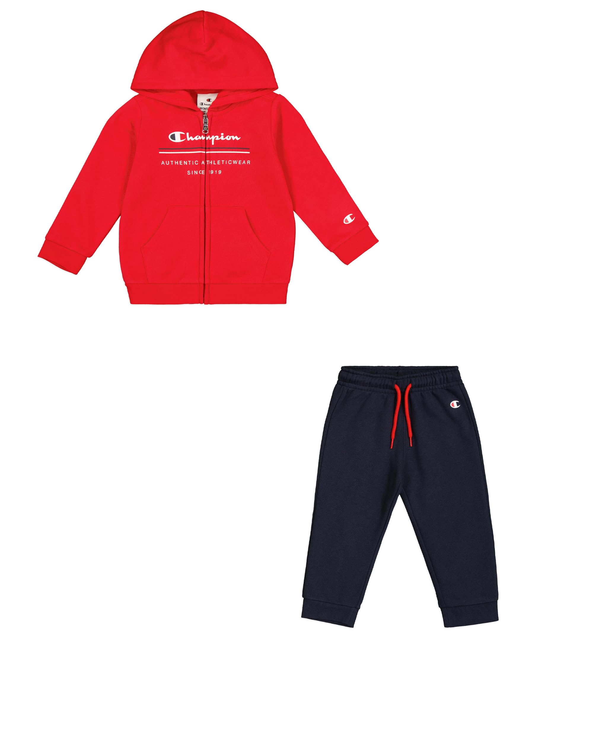 Champion Legacy Graphic Shop Td (306846) - Ultra-light Soft Compact Powerblend Fleece Hooded traje Bebé-Niños (Pack de 1)