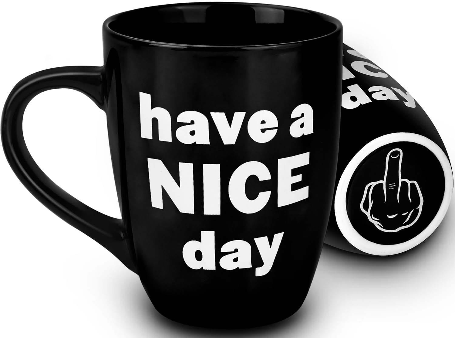 Likeny White Elephant Gifts for Adults 13 OZ Coffee Mug Funny Presents for Women Men Wife Mom Dad