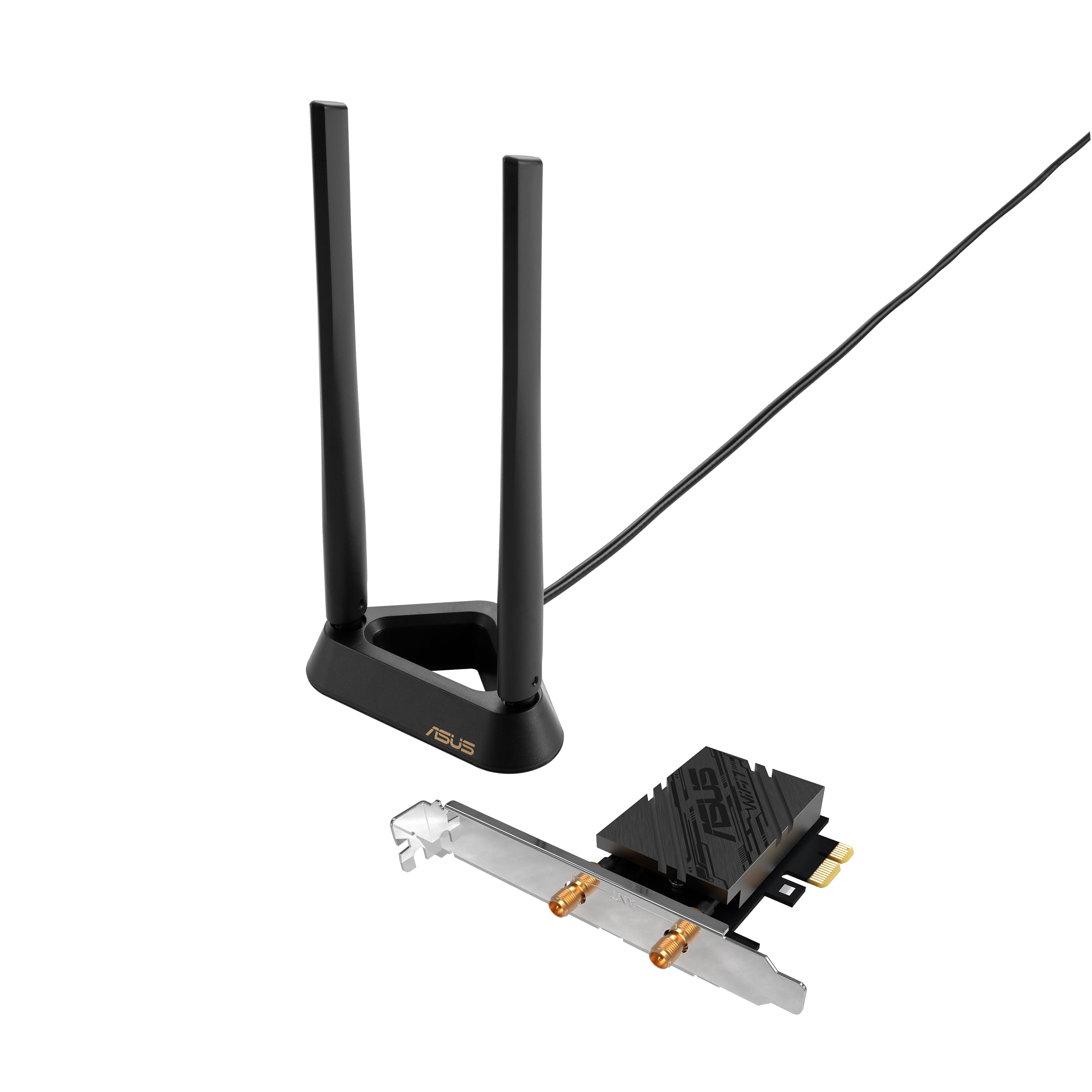 ASUS BE6500 Tri Band PCI-E WiFi 7 (802.11be), Bluetooth 5.4, WPA3 Network Security, OFDMA e MU-MIMO, funzionamento Multi-Link
