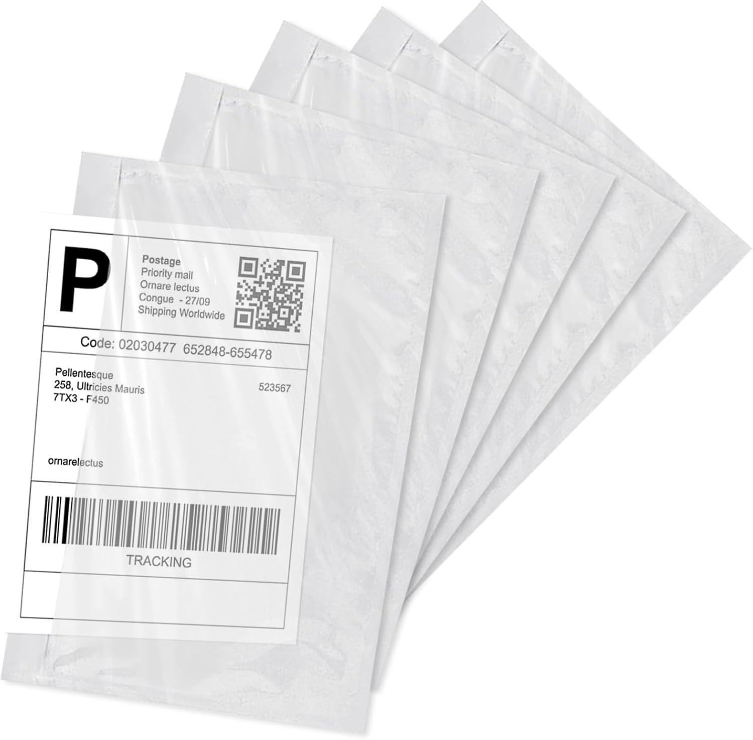 Shipping Label Sleeves 6" x 9" (200 Packs) BESTIKER Clear