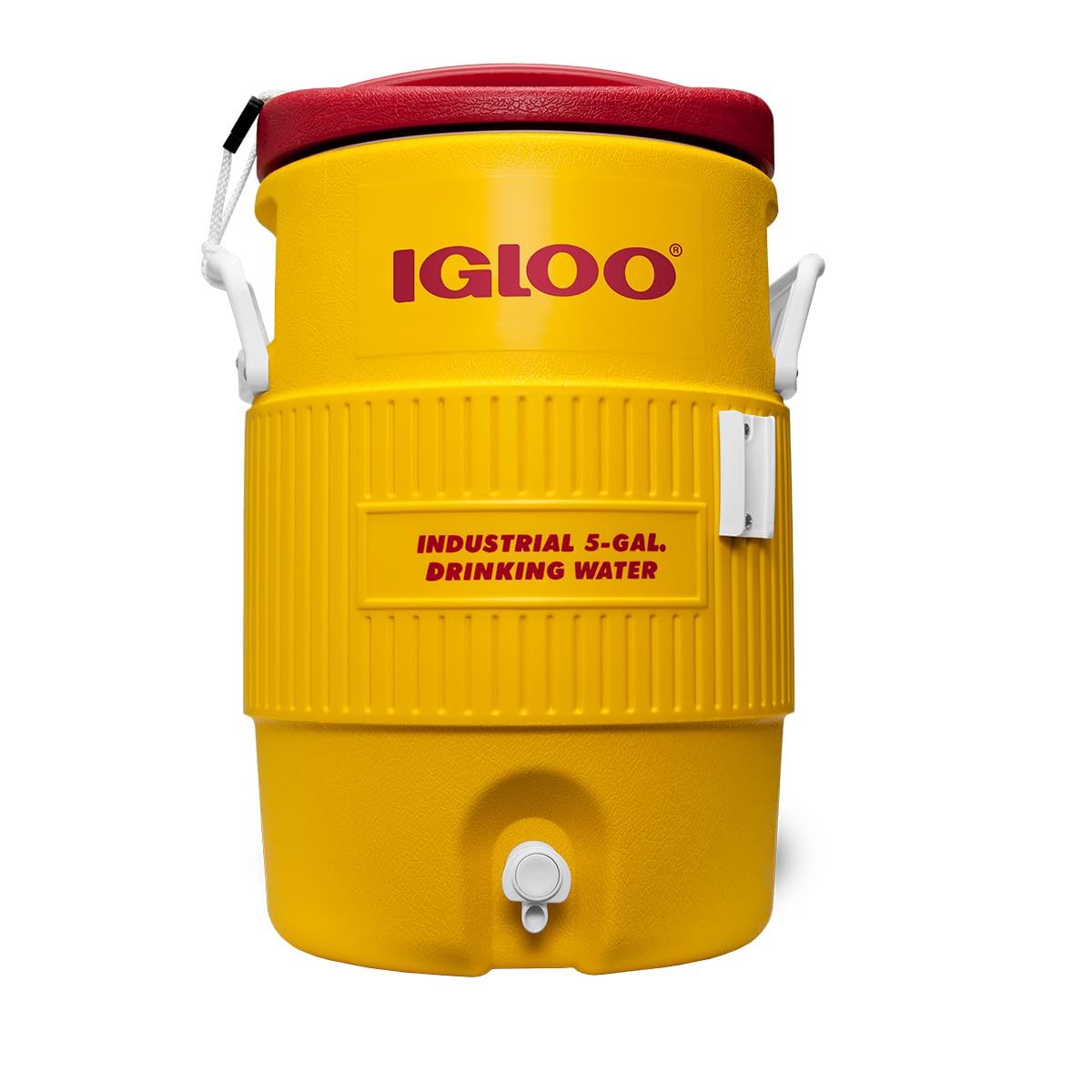 Igloo bidon de boisson 5 gallons, bidon d'eau isolé avec robinet, environ 18,9 L, récipient à boisson, distributeur de boisson pour le camping, le sport et les loisirs