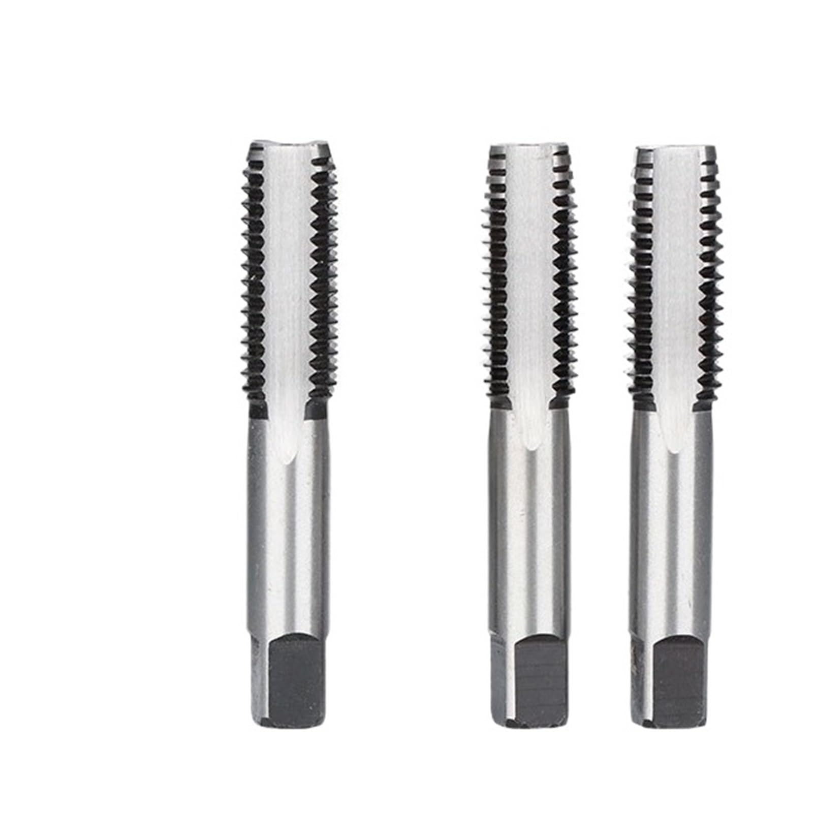 Set di maschi for filettatura a mano da 3 pezzi viti for tasselli metrici M2/M2.5/M3/M3.5/M4/M5/M6/M8/M10/M12 Strumento(3pcs M18x2.5)