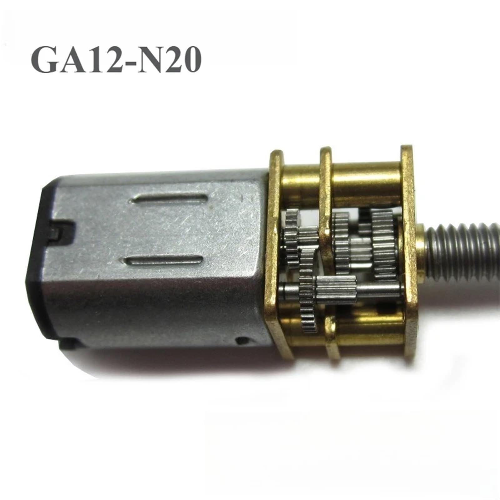 GA12-N20 M4*55 Micro riduttore motoriduttore 3V 12V motori elettrici filettati più lunghi (60 giri/min, 6V)