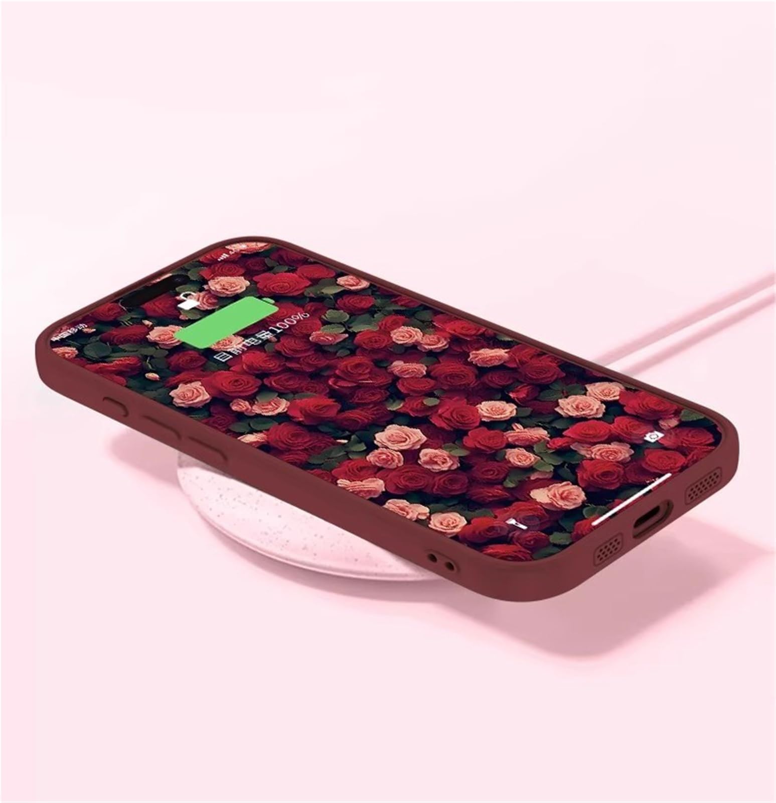 Amazon.co.jp: GBZHMCASE ガールズ ローズ フラワー スマホケース