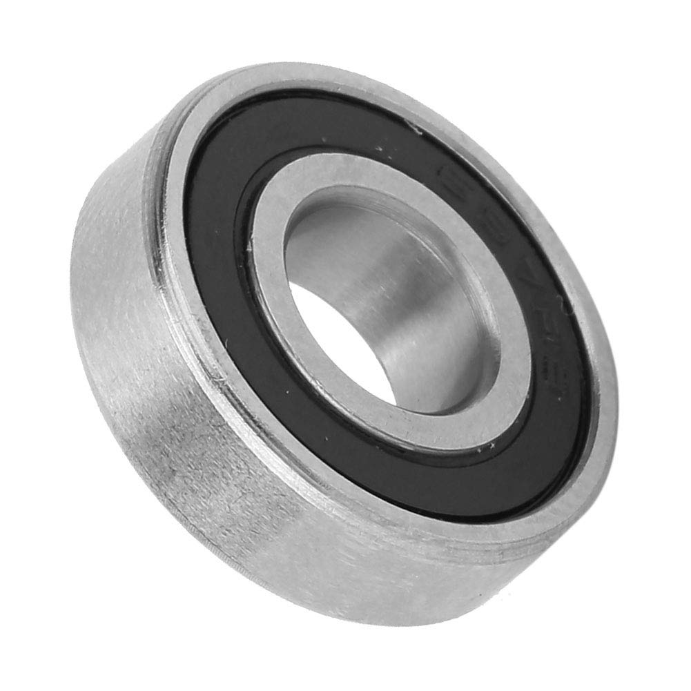 10 szt. Uszczelnione Gumowe łożysko Kulkowe z Głębokim Rowkiem Miniaturowe łożysko (698-2RS Średnica wewnętrzna: 8 mm Średnica zewnętrzna: 18 mm)