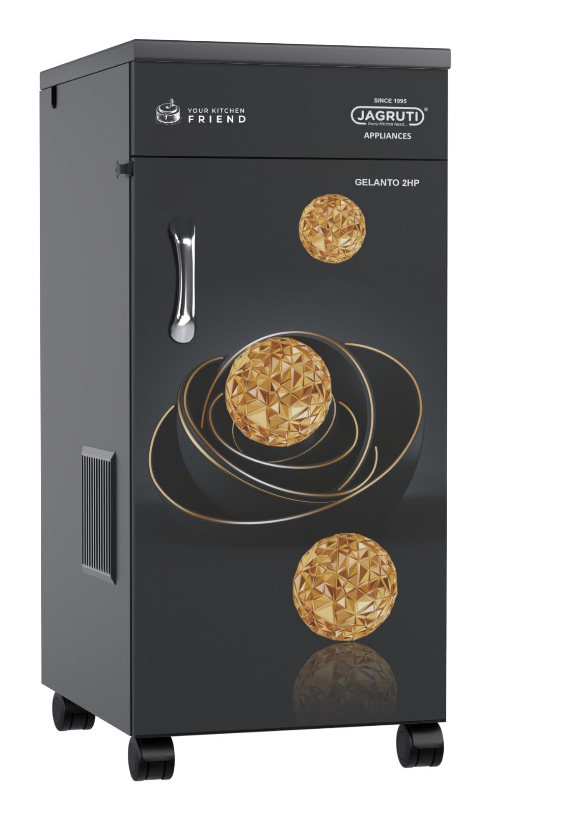 Jagruti Flourmill Gelanto 2HP Goldy Diamond 6.5KG Model with Mirror Finished Front Door Fully Automatic Domestic Flour Mill Made in India-image-28