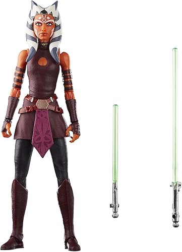 STAR WARS The Black Series Ahsoka Tano (Padawan), figuras de acción de The Clone Wars de 6 pulgadas, a partir de 4 años