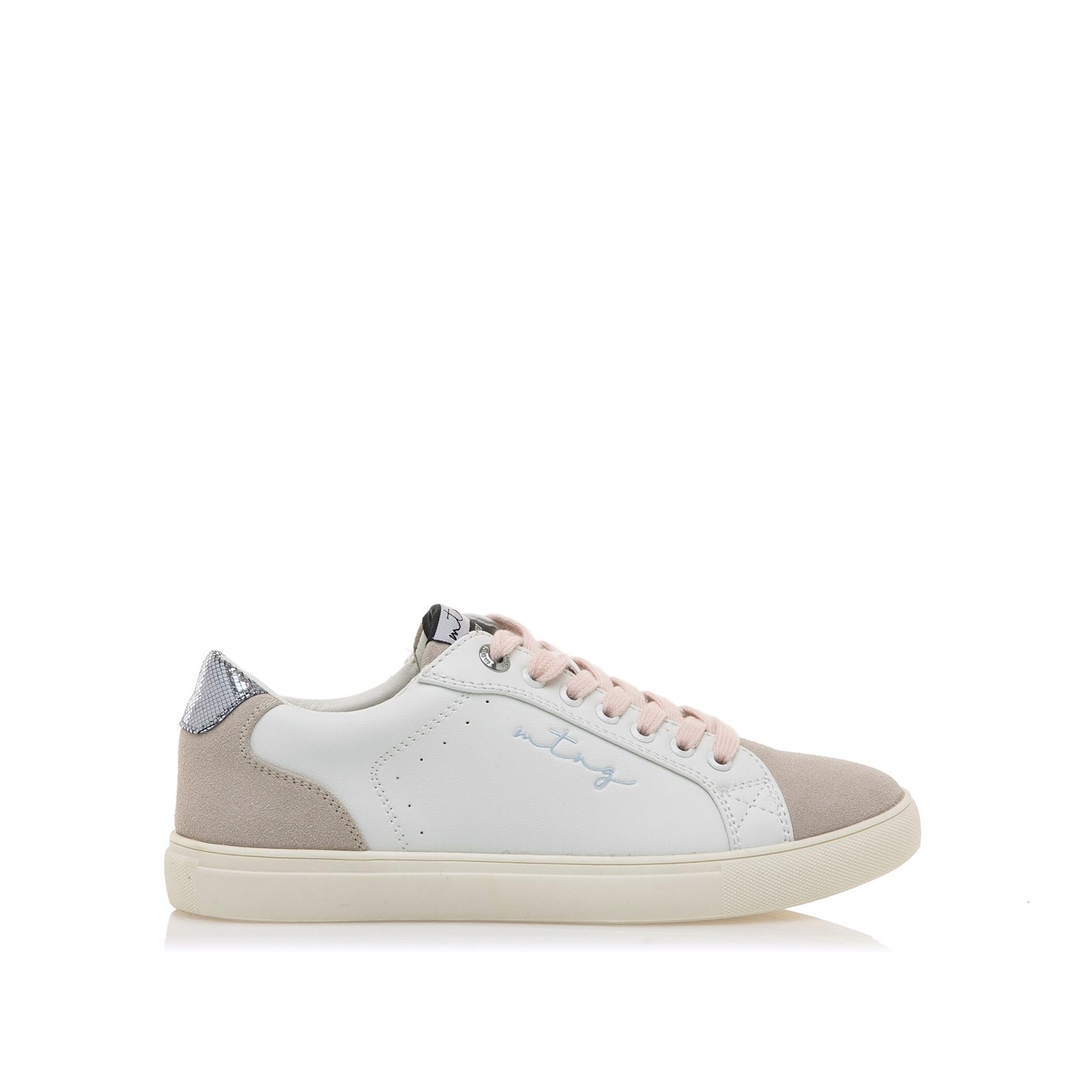 MTNG Women's 60712 Sneaker, White Beige, 6 UK