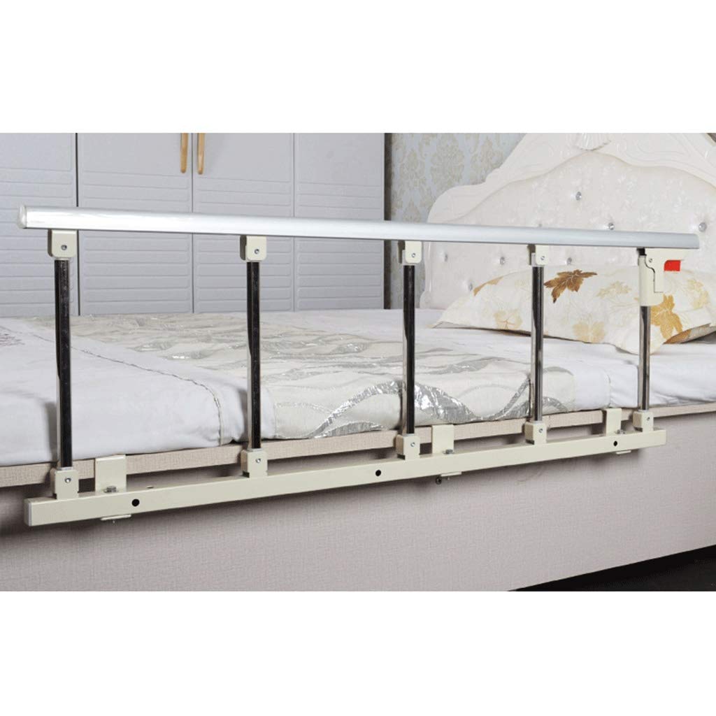 Barrière de sécurité pliante en inox pour lit d'enfant et senior