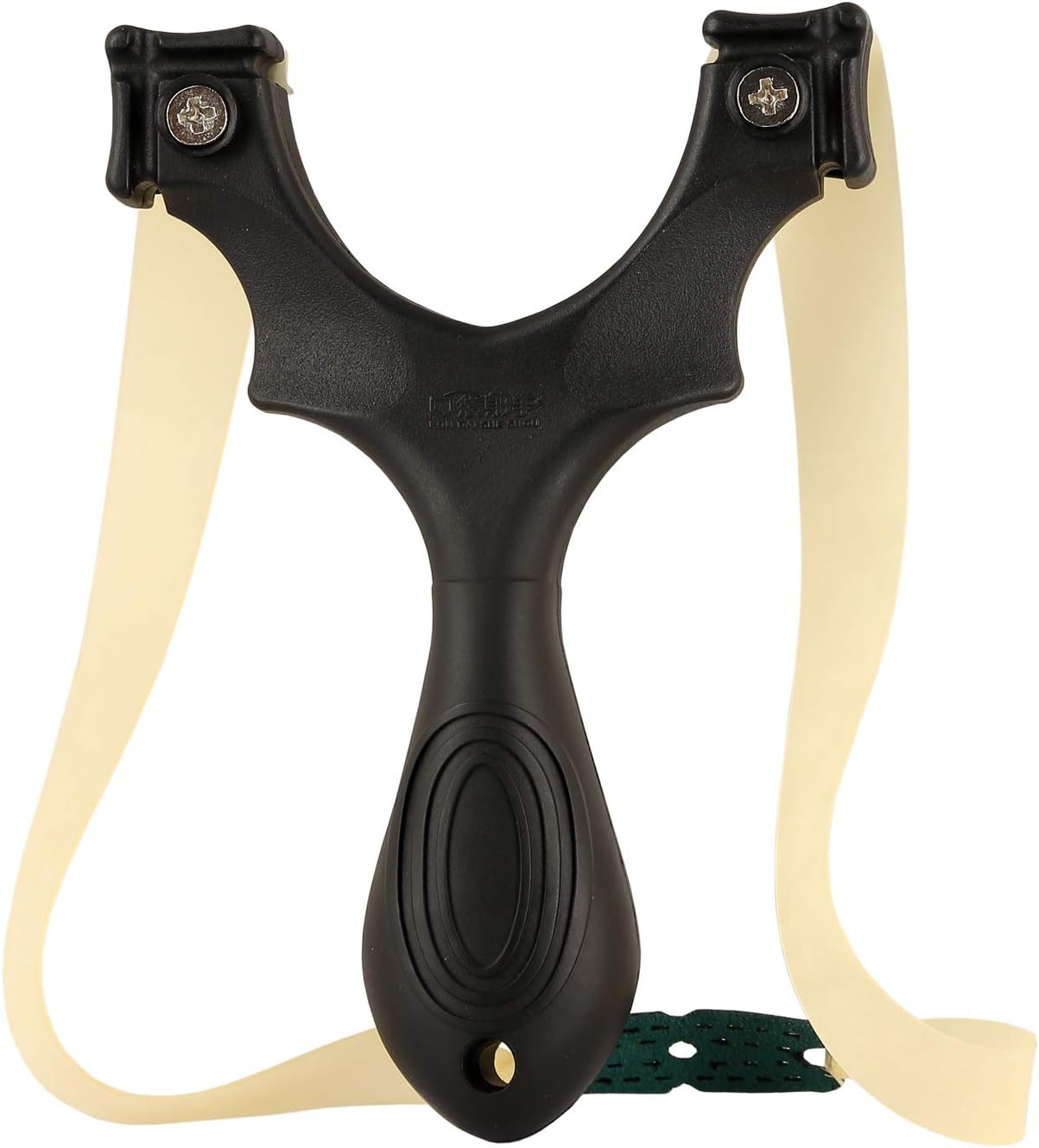 YuXing Professional Outdoor Hunting Slingshot Kit(4.52 Ounce 5.75" 3.98"), Military-Grade Nylon Composite Handle with 1 Flat Bands + 1 Rubber Tube