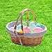 Cornucopia Brands Wicker Basket w/Handles (Natural Color), for Easter, Picnics, Gifts, Home Decor and More, 13 x 10 x 6 Inches
