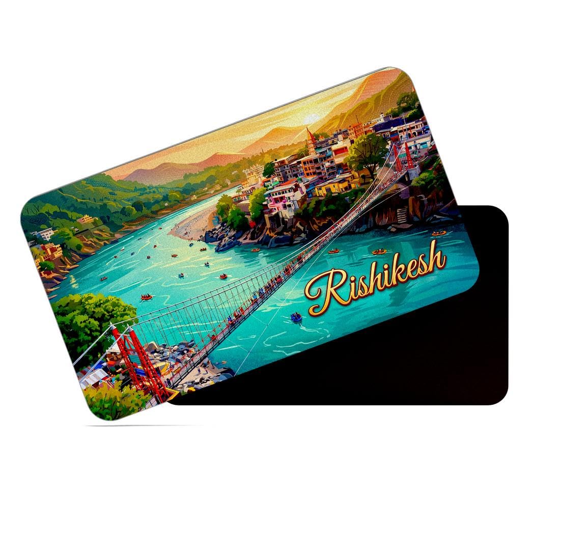 dhcrafts Rectangular Rubber Fridge Magnet/Magnetic Card Mult -10