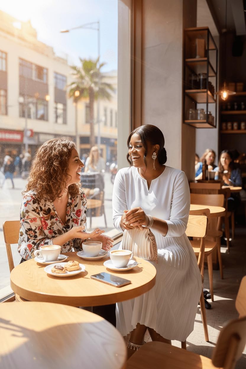 Nmoder Midi Dresses for Women - 3/4 Sleeve Pleated A Line V Neck Church Cocktail Wedding Guest Dress with Pockets - Image 2