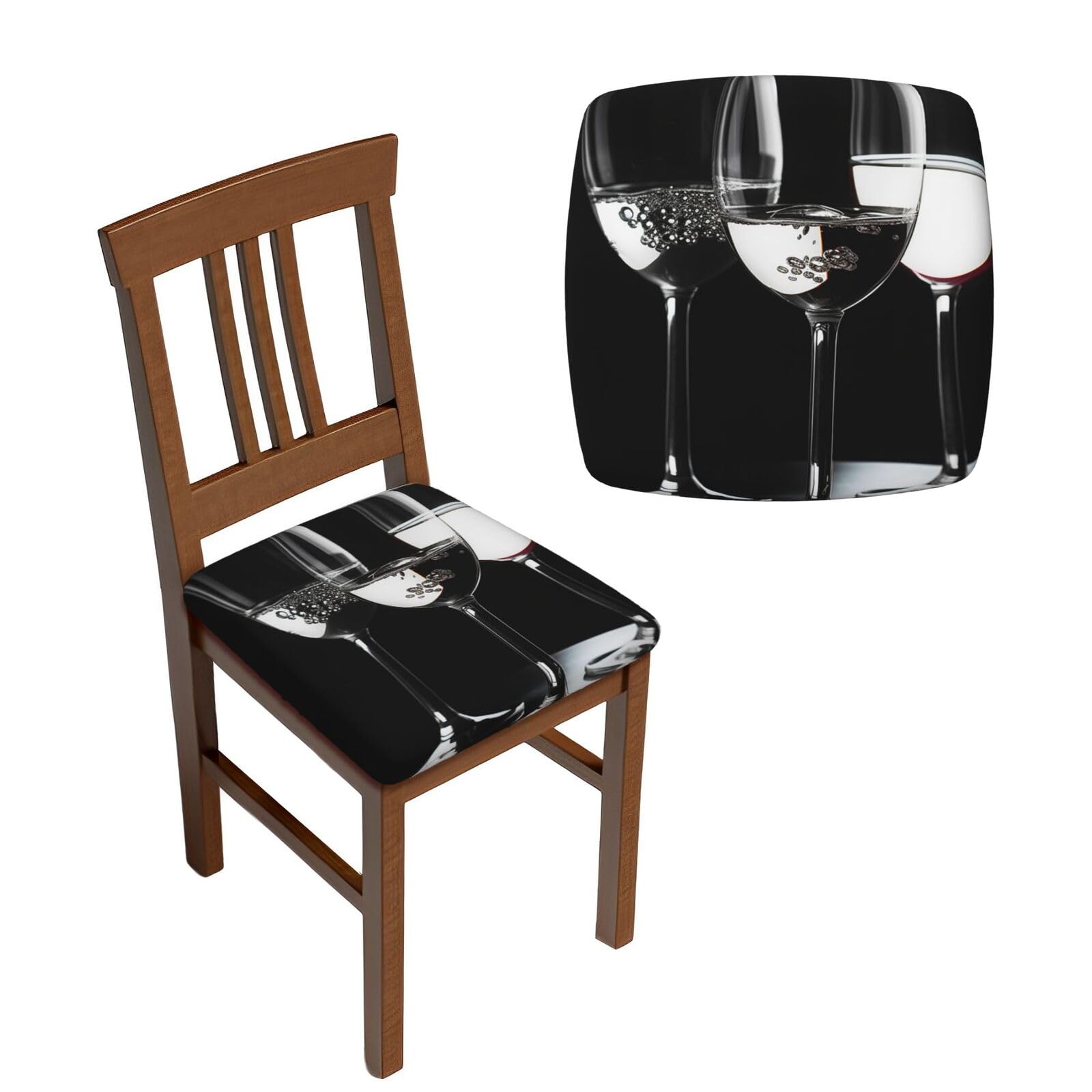Housse de chaise extensible pour protéger des taches et rénover votre salle à manger lot de 6