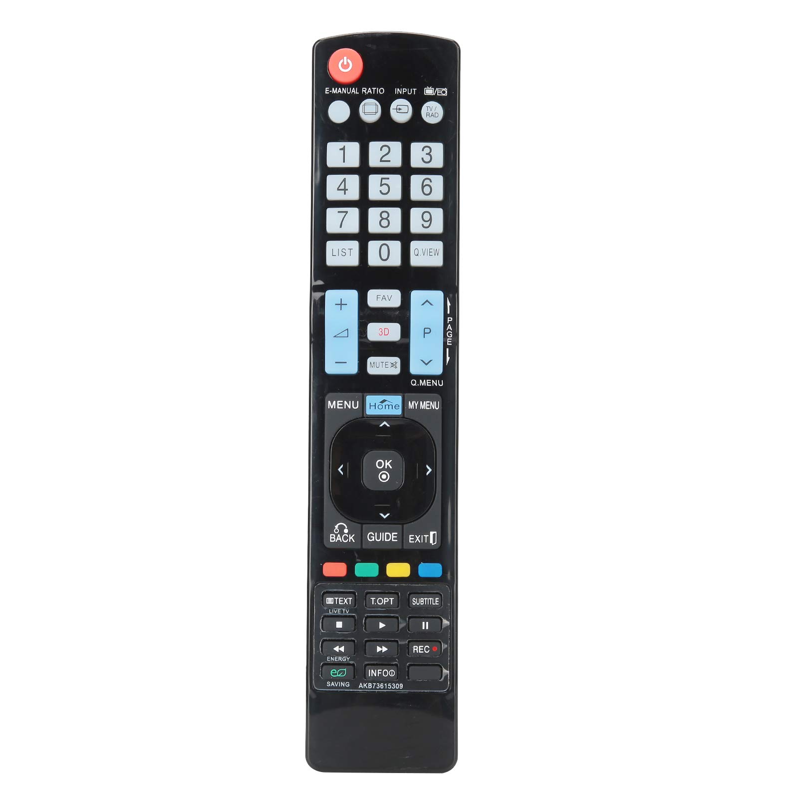 Amazon | ASHA テレビのリモコン、大きなボタンLGのテレビの