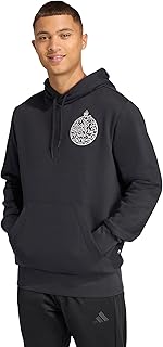 adidas Men's Holiday Metallic Graphic Hoodie