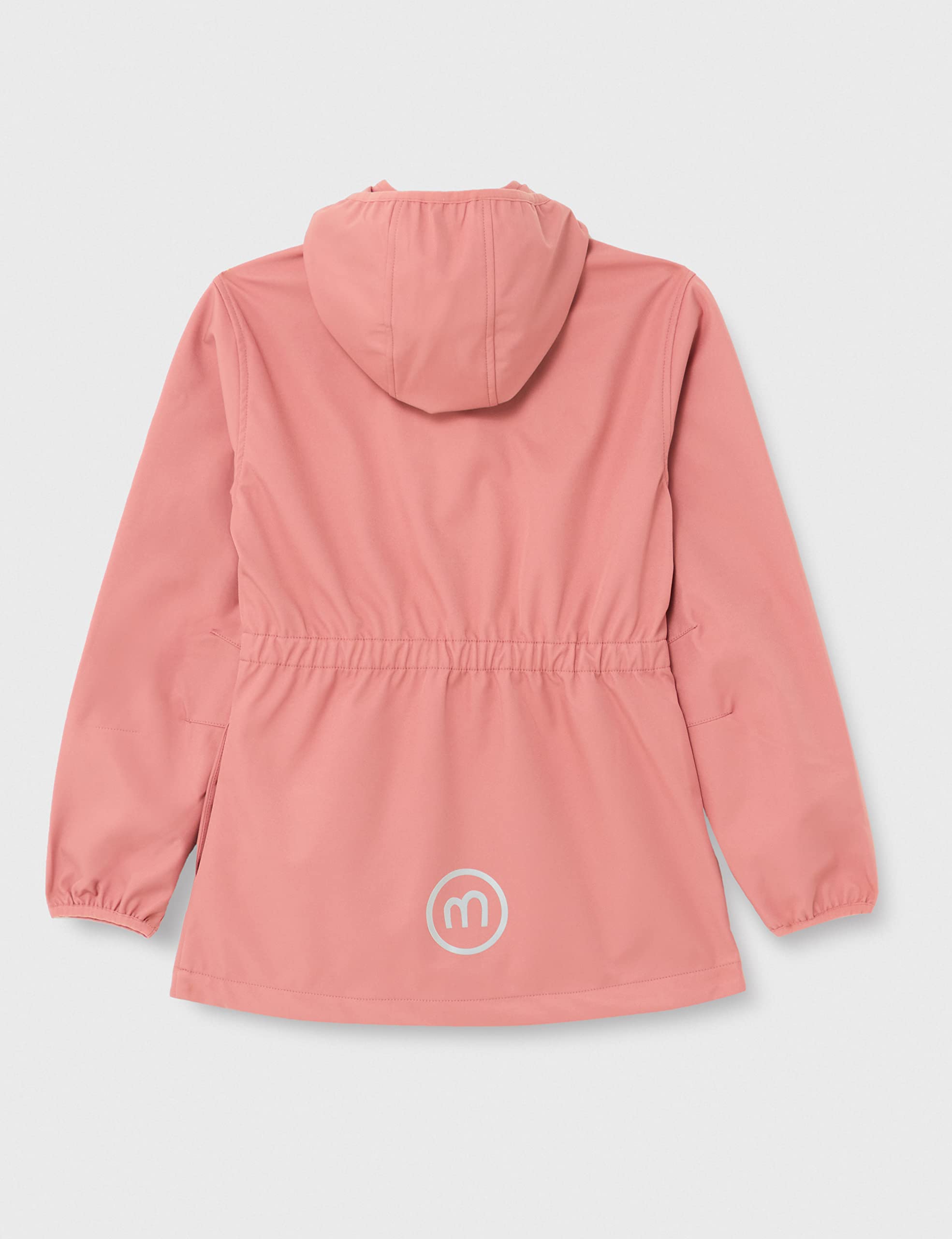MINYMO Unisex Kids Softshell Solid Girl Shell Jacket, Old Rose, 152, Stara Ró?a, 152