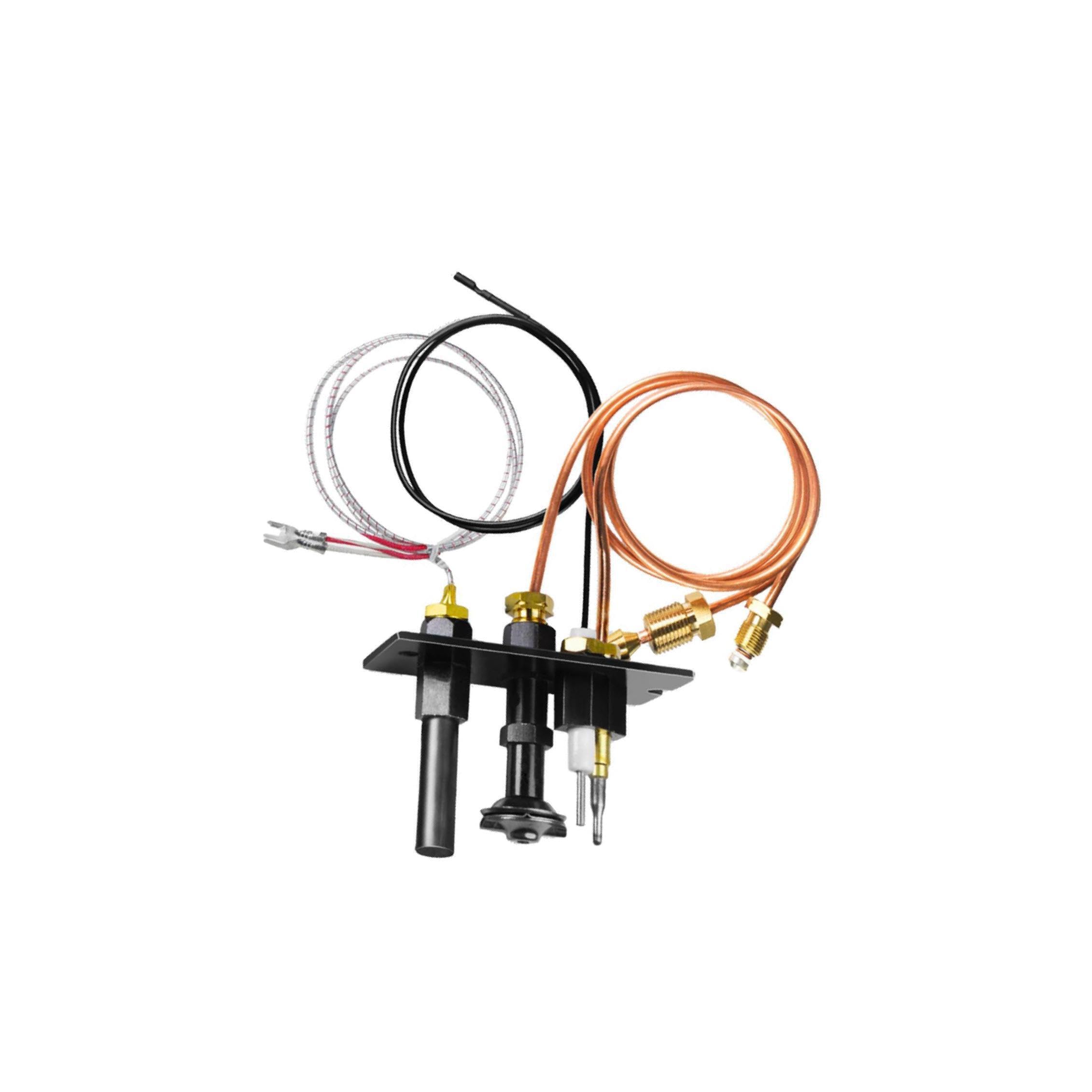 PIXZCSA Long Lasting LP NG 3 Way Pilot Replacement Easy Installation Propane Gases Nozzle For Stove Spare Ensuring Long Term Out Of Investment. Propane Gases