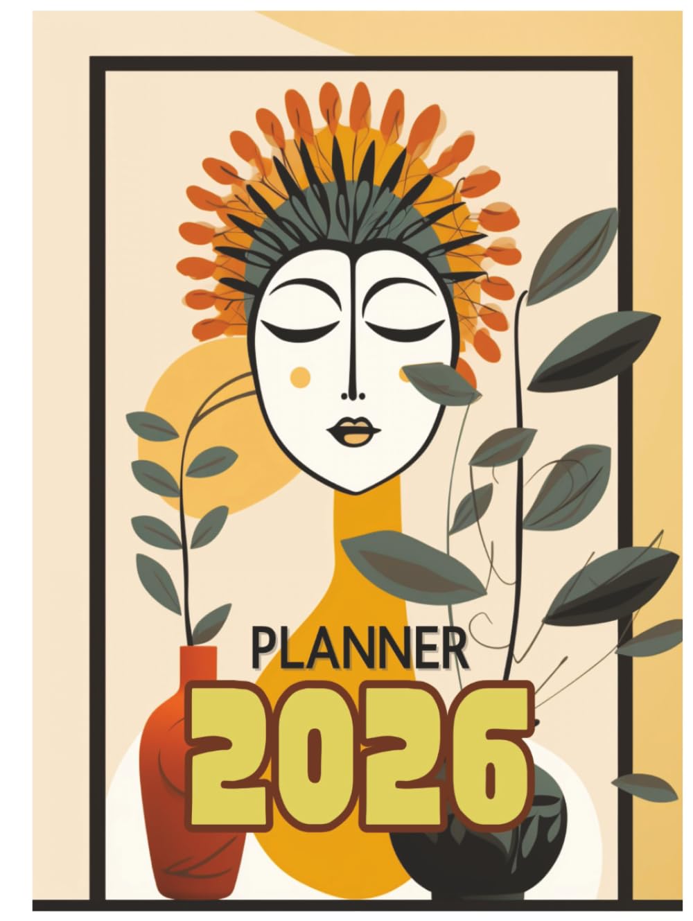 2026 Planner - Minimalist Boho Style V3: With Goals, To-Do Lists, Holidays & Organizer for Productivity and Time Management
