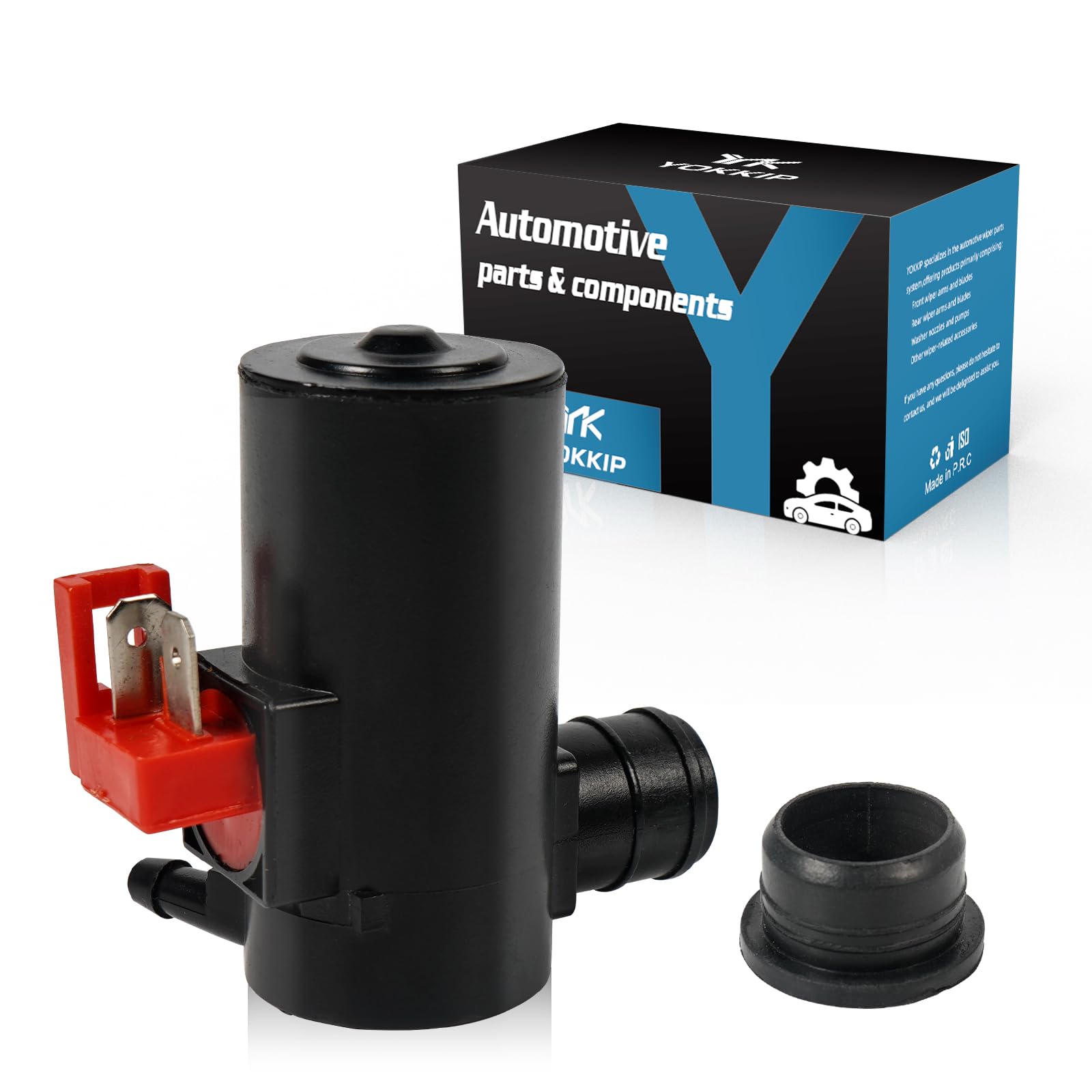 - Windshield Washer Pump Replacement For Honda 02-06 CR-V, 84-11 Civic, Washer Fluid Pump with Grommet Replaces OEM:86611-AA010 38512-SA5-013 76806-SE3-G02