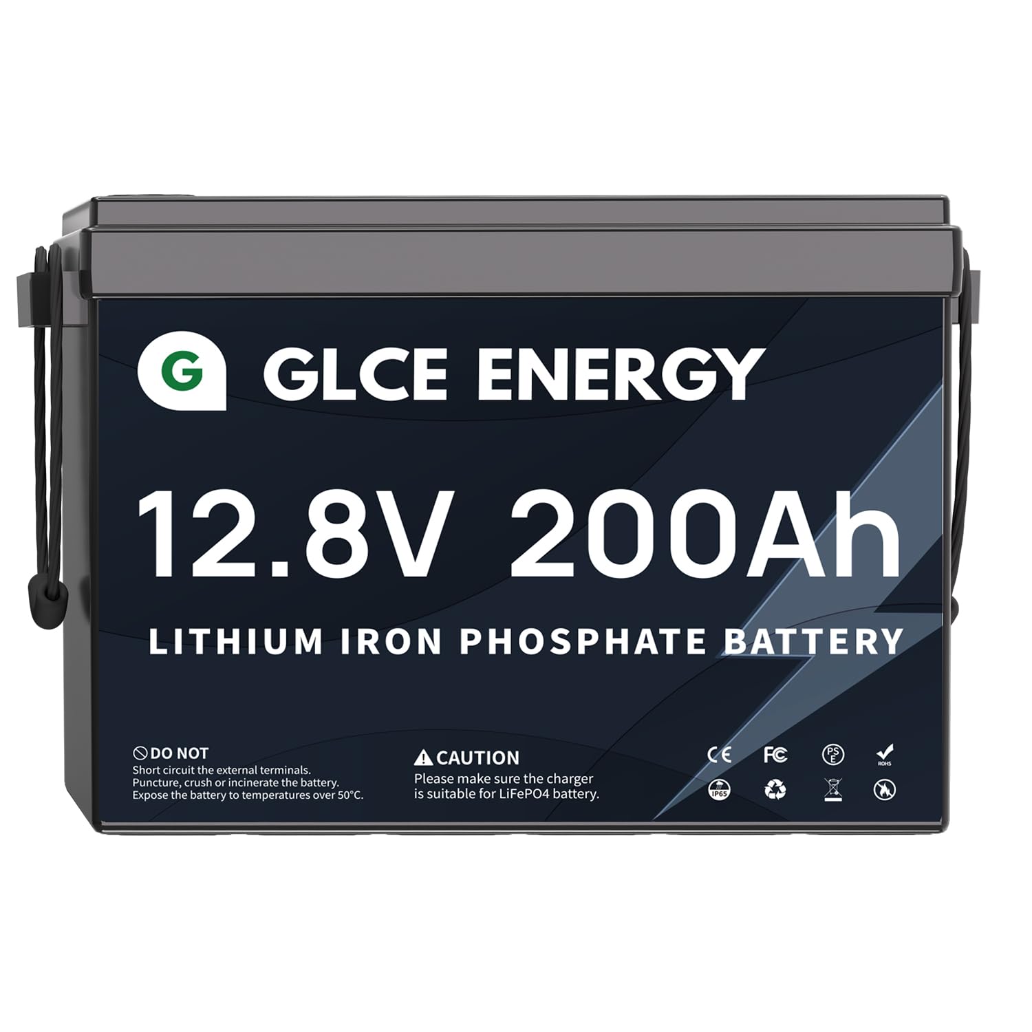 GLCE ENERGY 12V 200Ah LiFePO4 Battery