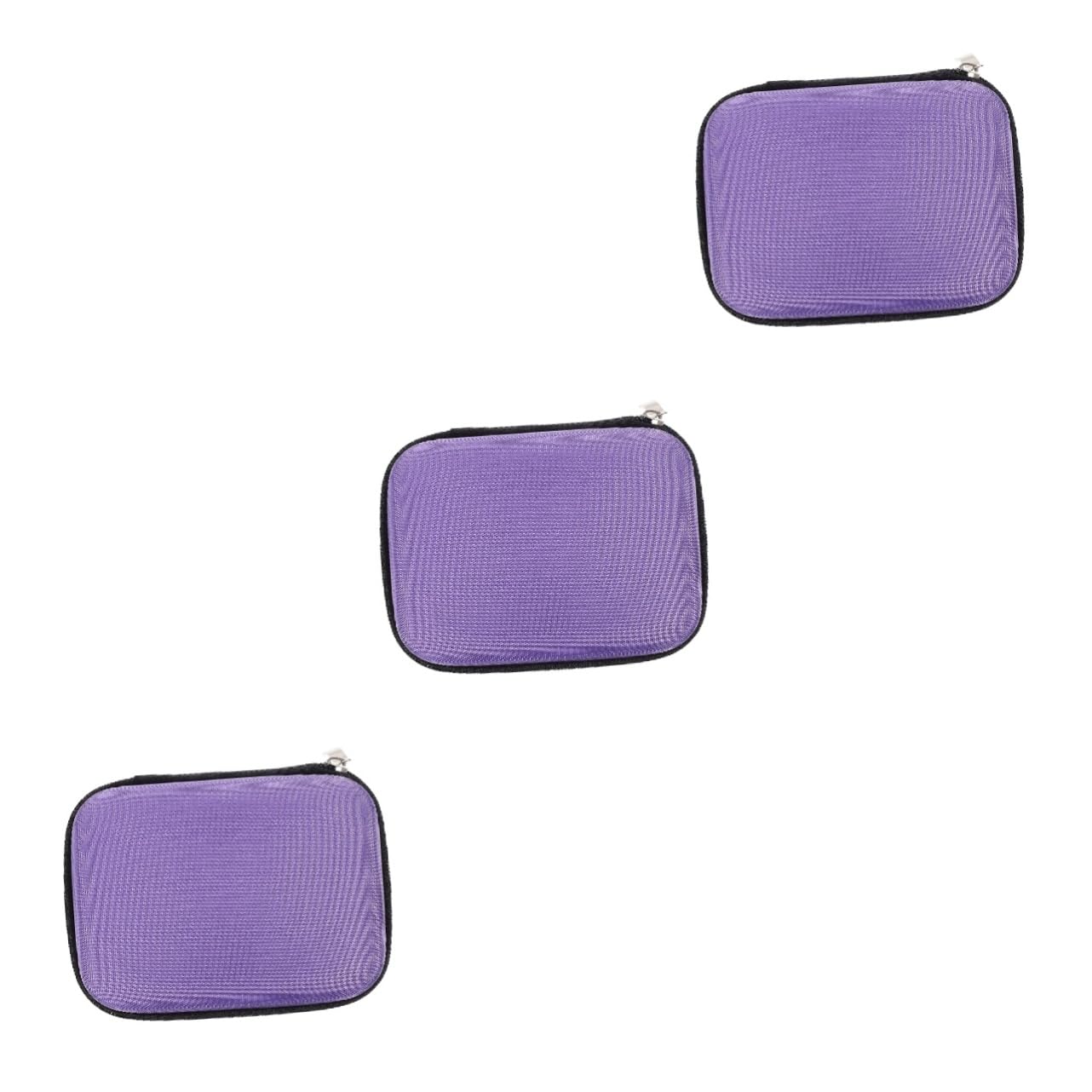 DOITOOL 3pièces Pochette De Rangement Portable pour Huiles Essentielles Organisateur Léger Et Pratique pour Bouteilles Aromathérapie Boîte pour Voyage Et Stockage