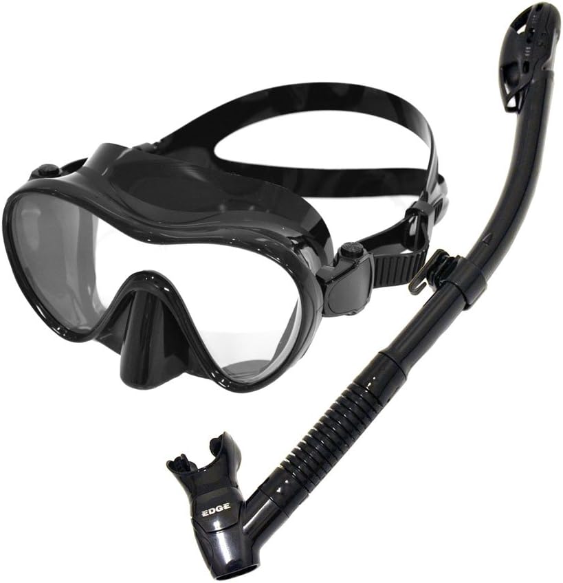 Mask with Dry Snorkel Combo