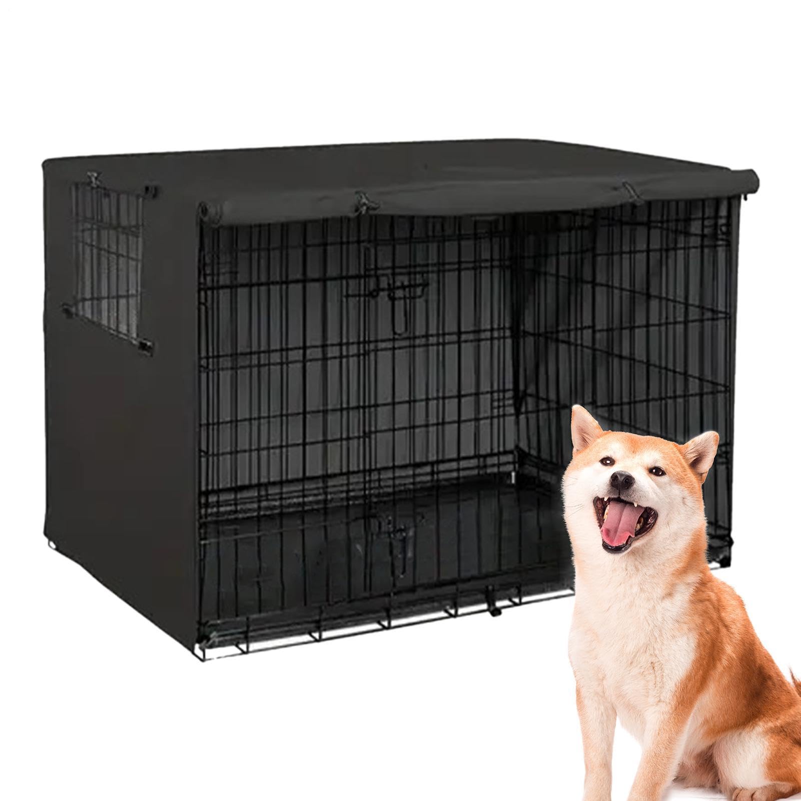 Rusimoly Pet Cage Cover Oxford Waterproof Pets Privacy