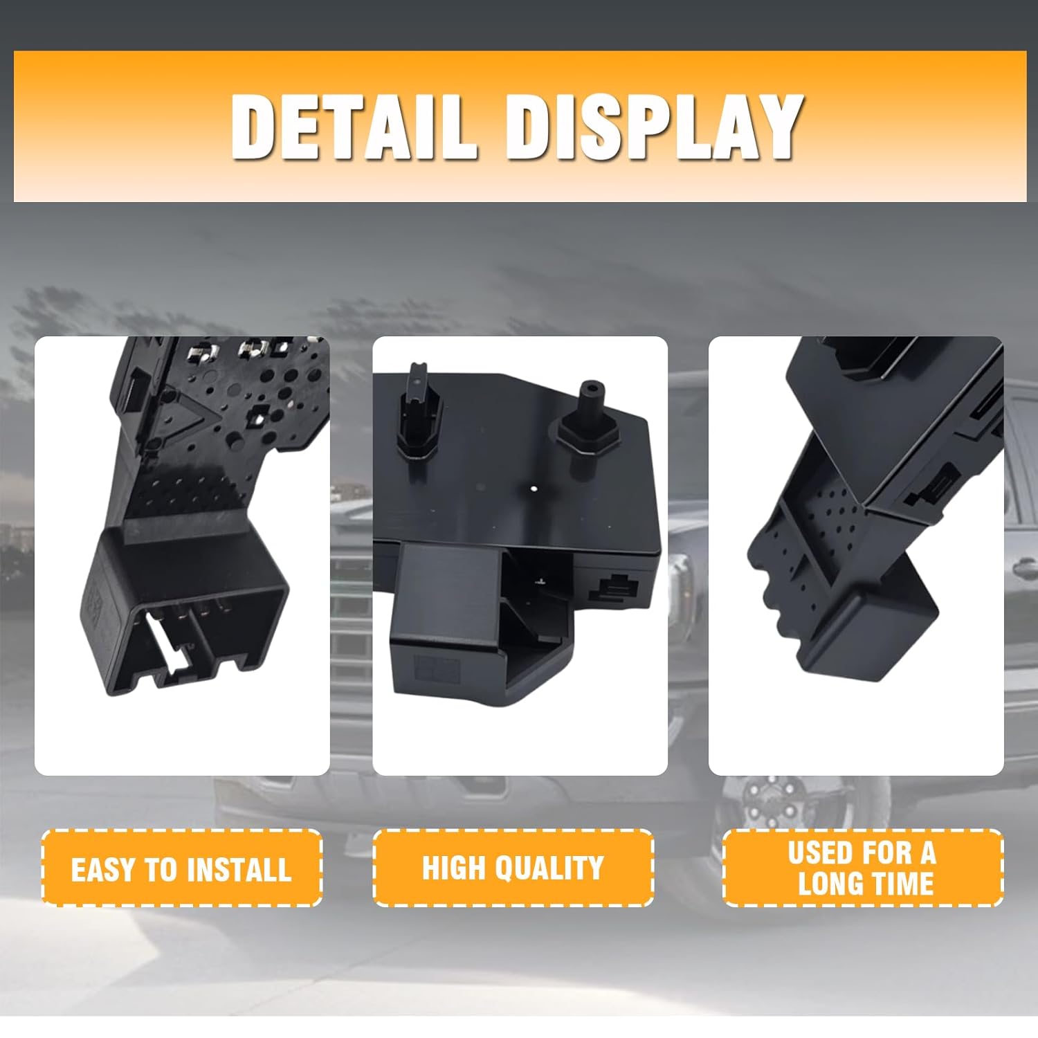 Driver Side Left Seat Adjust Switch Fits for Cadillac ATS Escalade Chevrolet Silverado Suburban Tahoe Impala GMC Sierra Yukon Seat Control Buttons Replace 23247095