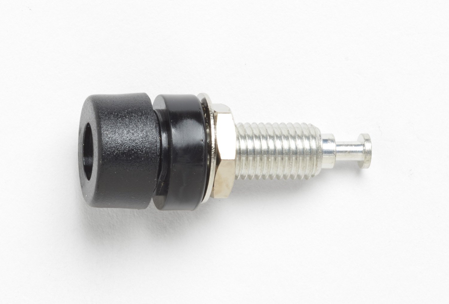 Pomona Electronics Pomona 1581-0 B-Jack, Tin Pl (Black) (Pack of