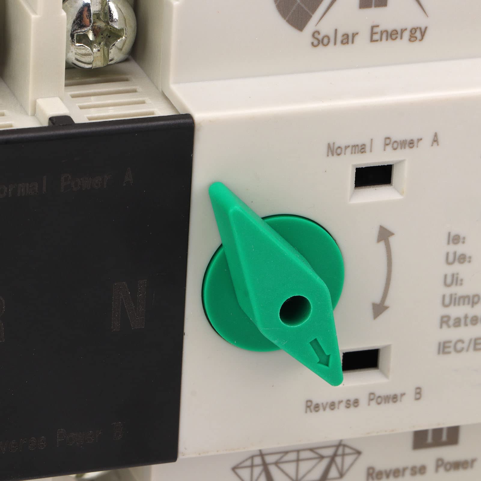 AC 220V Double Puissance Commutateur de Transfert Automatique Milliseconde Commutateur de Transfert de Synchronisation Ininterrompu Modèles Photovoltaïques Domestiques(#3)