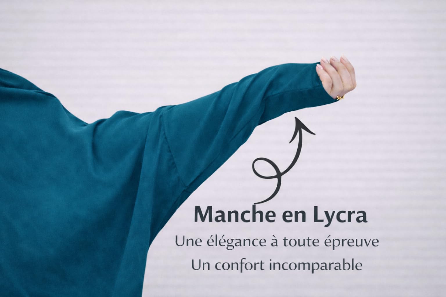 Jilbeb,Jilbab une piéce Avec manches lycra,Robe de priére Ample | Tissu Léger et Opaque | Tenue Pudique pour Prière Hijab Intégré Confortable Hejj Omra Ramadan