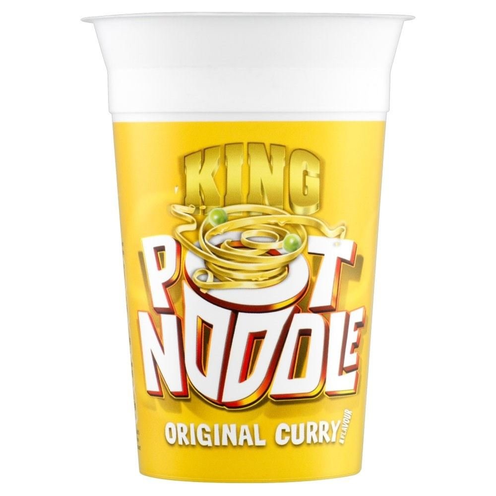 Pot Noodle King Pot Noodles Curry (114g) Pack of 2
