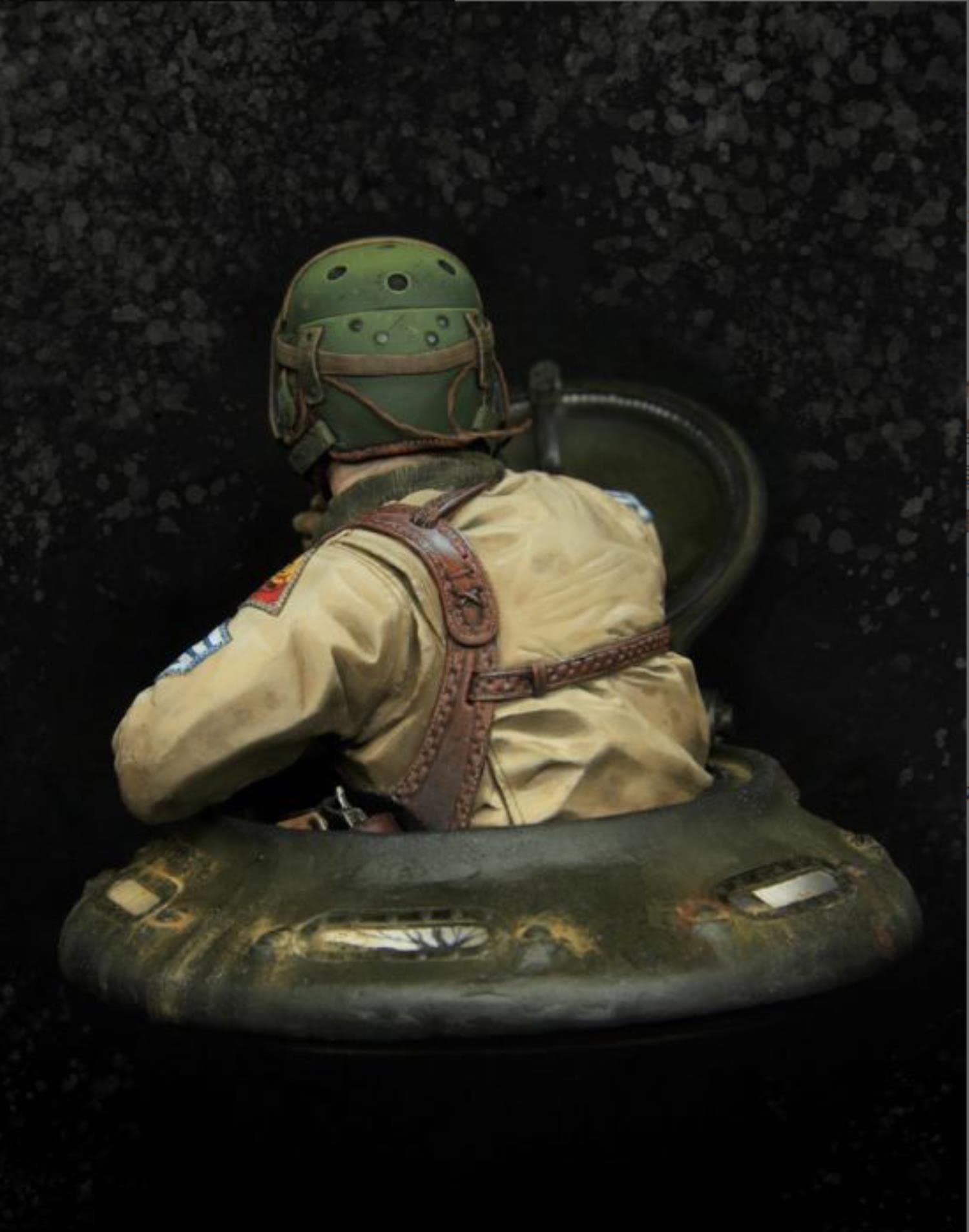 1/9 Resina Bust Model Kit US Sherman Commander Garage Model Kit smontato e Non Verniciato S161
